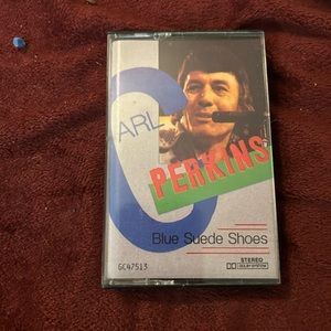 Vintage Carl Perkins cassette tape